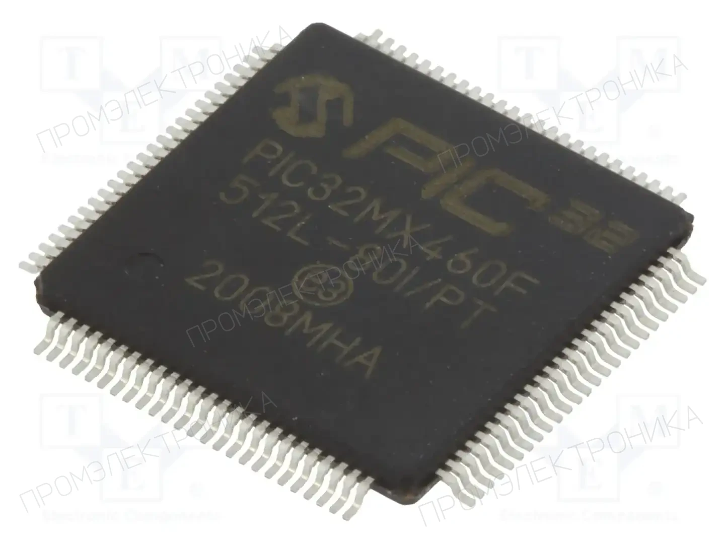 Microchip Technology PIC32MX460F512L-80I/PT — Линейка PIC32 32-bit