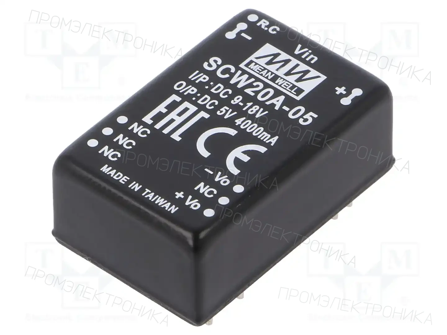 MEAN WELL SCW20A-05 — Преобразователи DC/DC