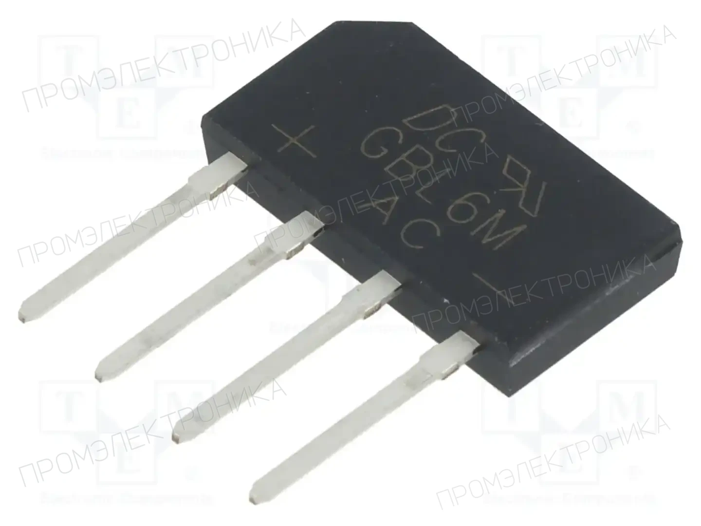 DC COMPONENTS GBL6M — Однофазные мосты диодные плоские