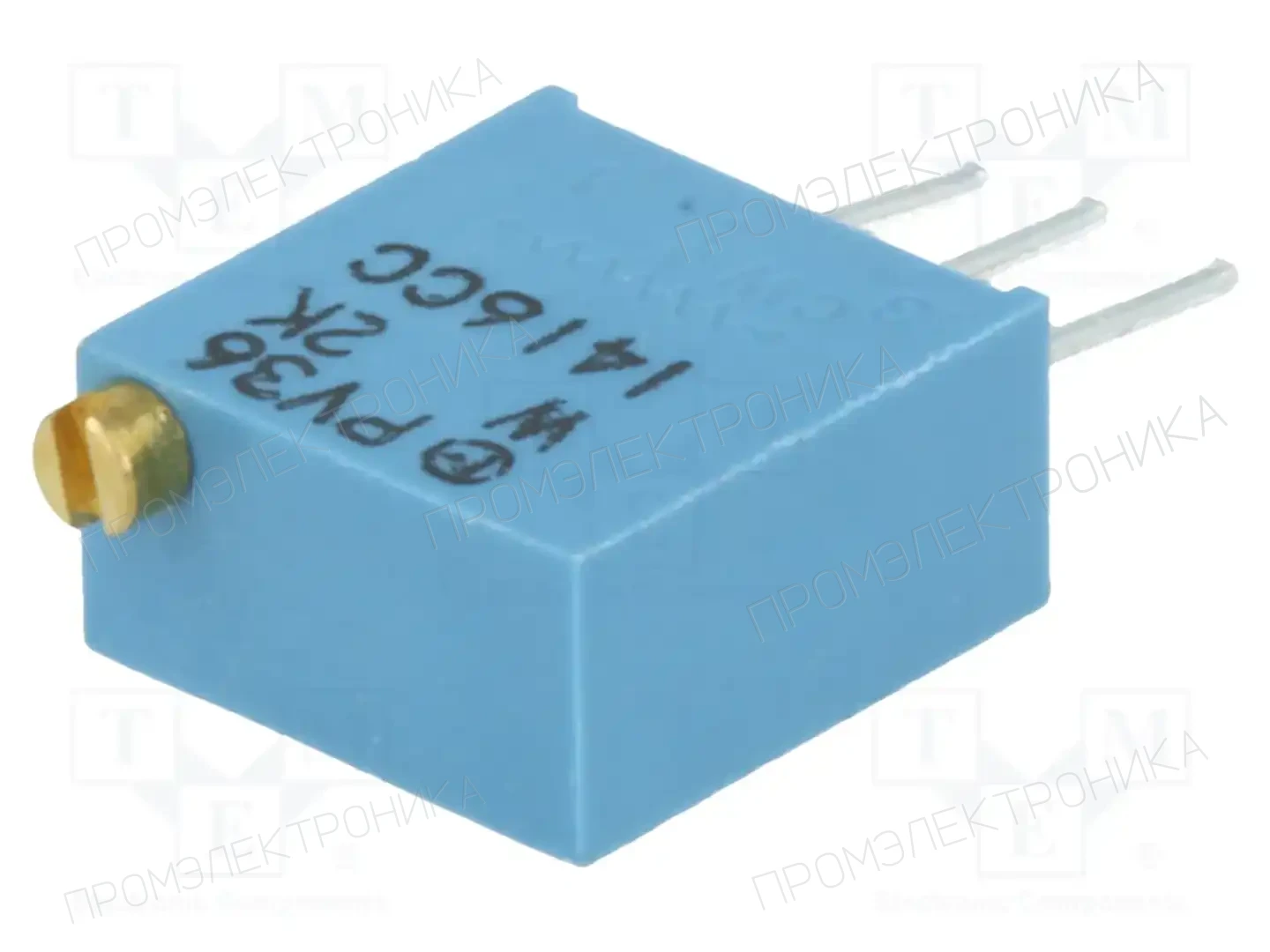 BOURNS PV36W202C01B00 — Потенциометры THT многооборотные 3/8 дм