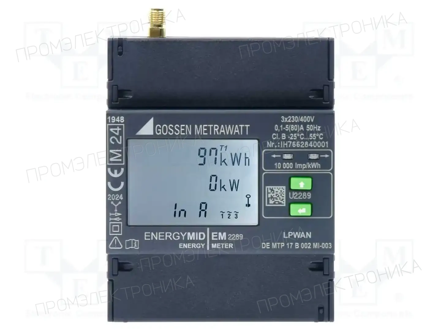GOSSEN METRAWATT U2289-V039 — Счетчики электроэнергии