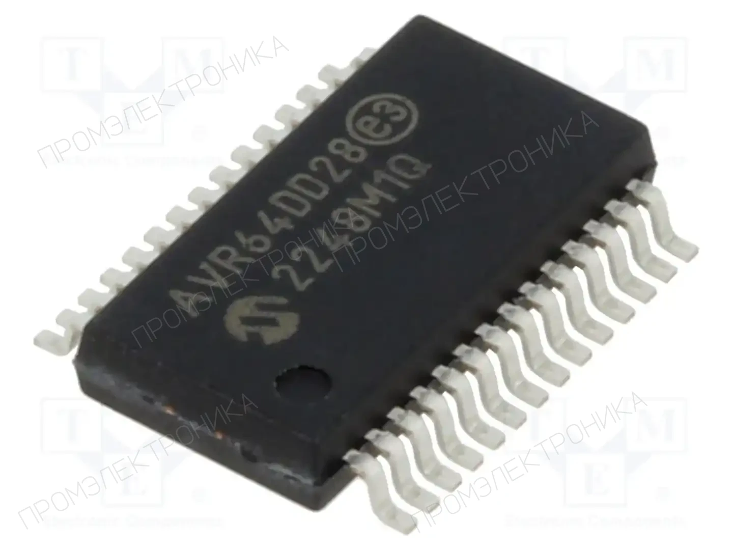 Microchip Technology AVR64DD28-I/SS — Линейка AVR 8-bit