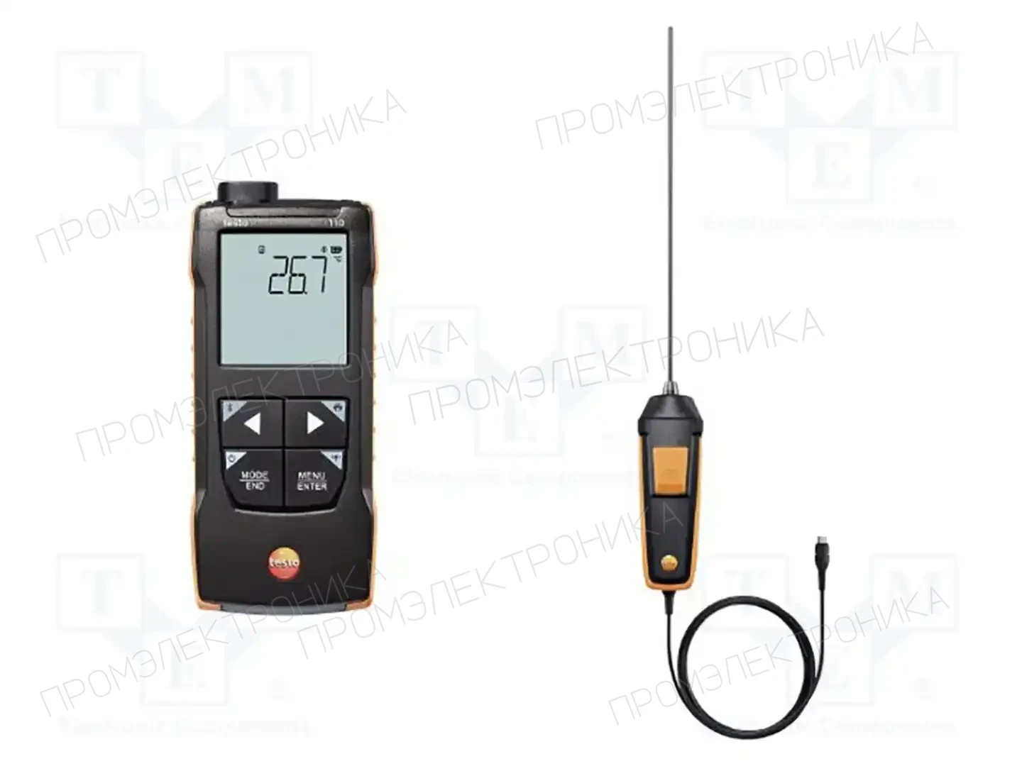 TESTO TESTO 110 + SONDA REFERENCYJNA — Измерители температуры 110 + SONDA REFERENCYJNA