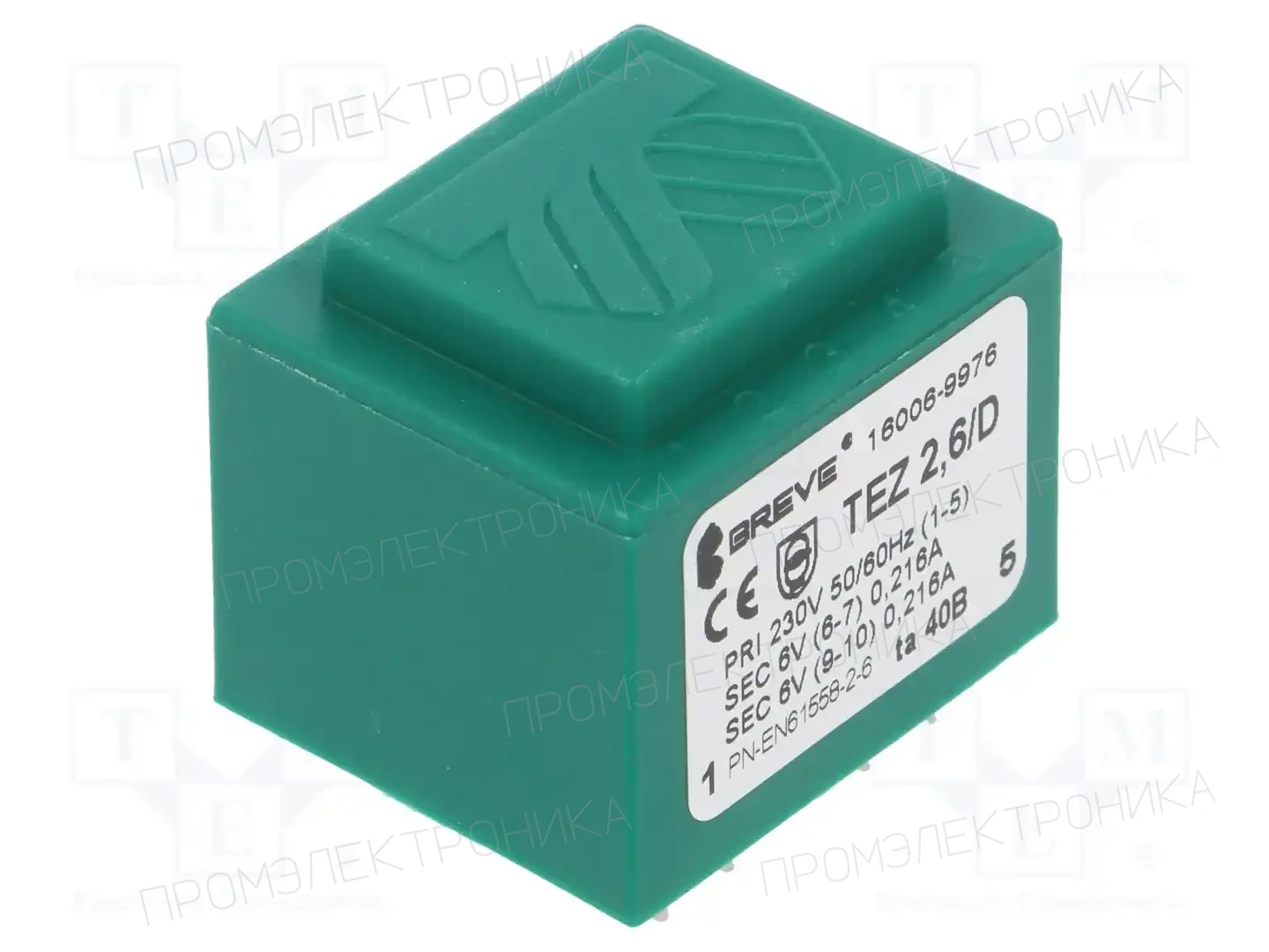 BREVE TUFVASSONS 16006-9976 — Трансформаторы PCB