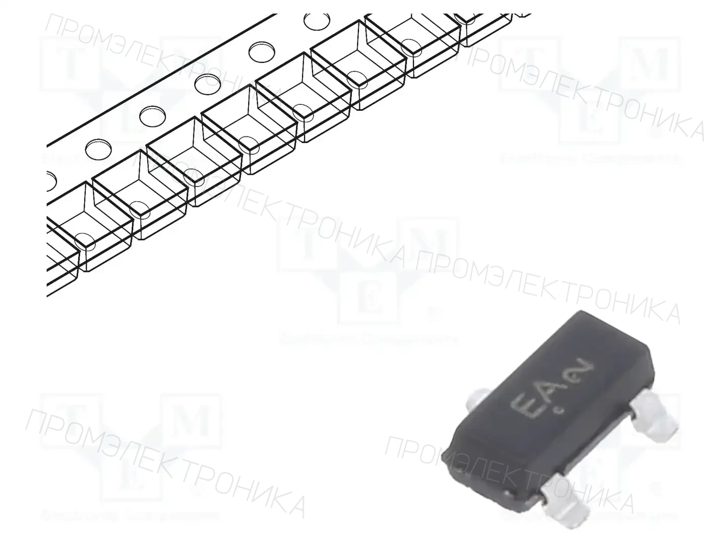 onsemi BCW65ALT1G — Транзисторы NPN SMD