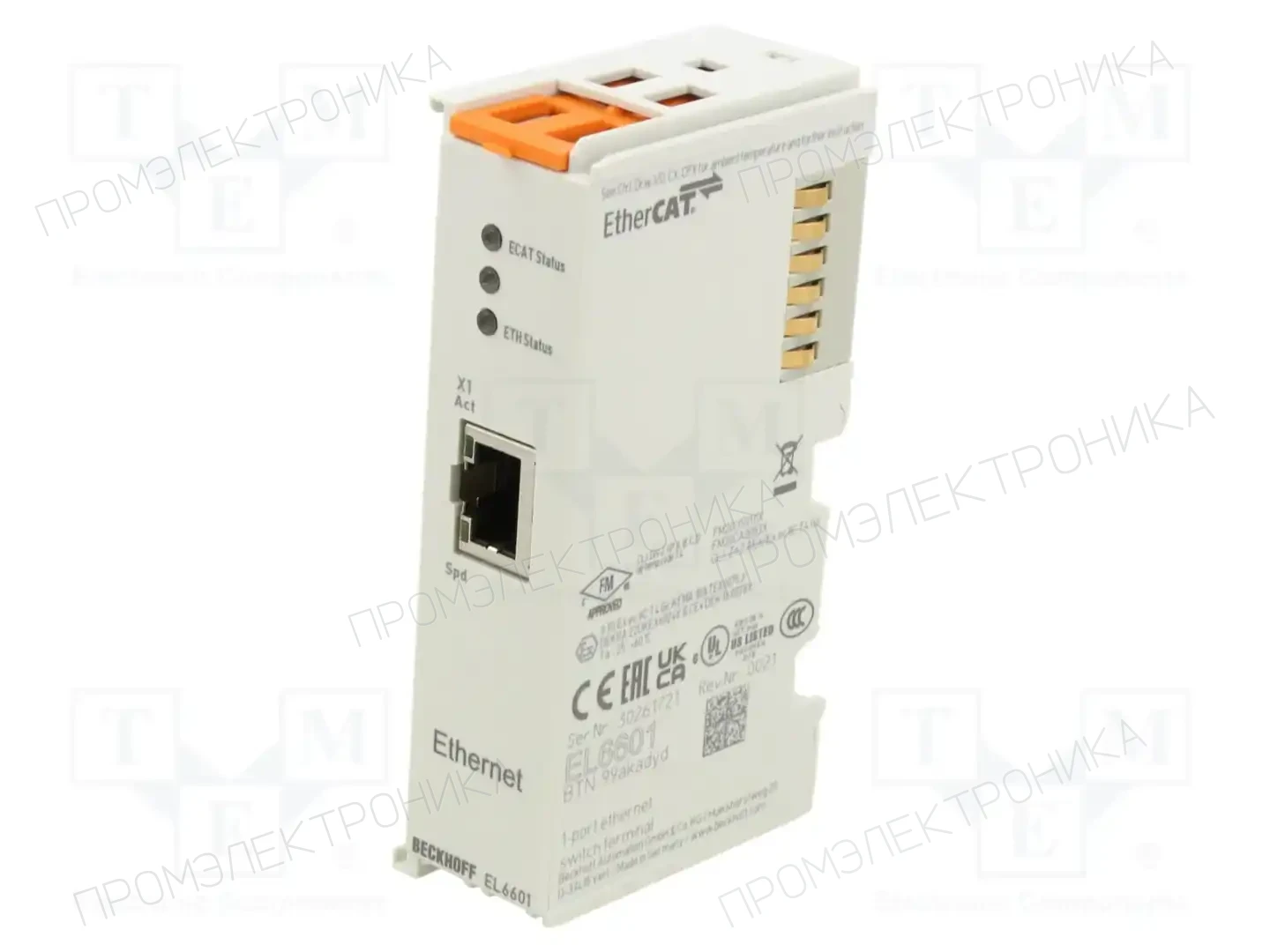 Beckhoff Automation EL6601 — Системы и модули ввода/вывода (I/O)