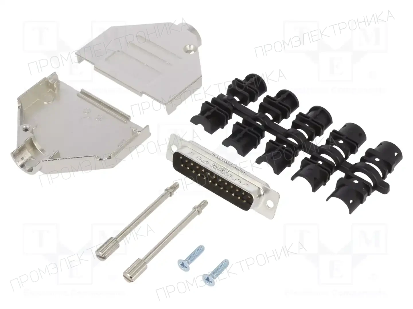 AMPHENOL COMMUNICATIONS SOLUTIONS L17DTZK25+L717SDB25P — Комплектные штекеры D-Sub