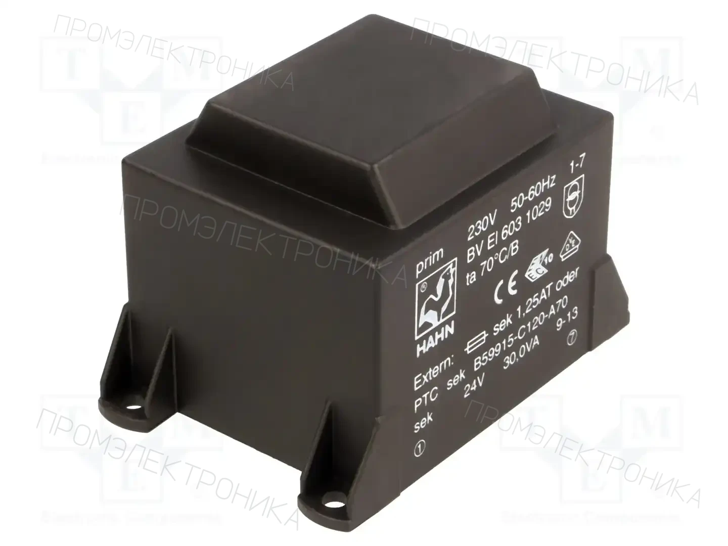 HAHN BV EI 603 1029 — Трансформаторы PCB