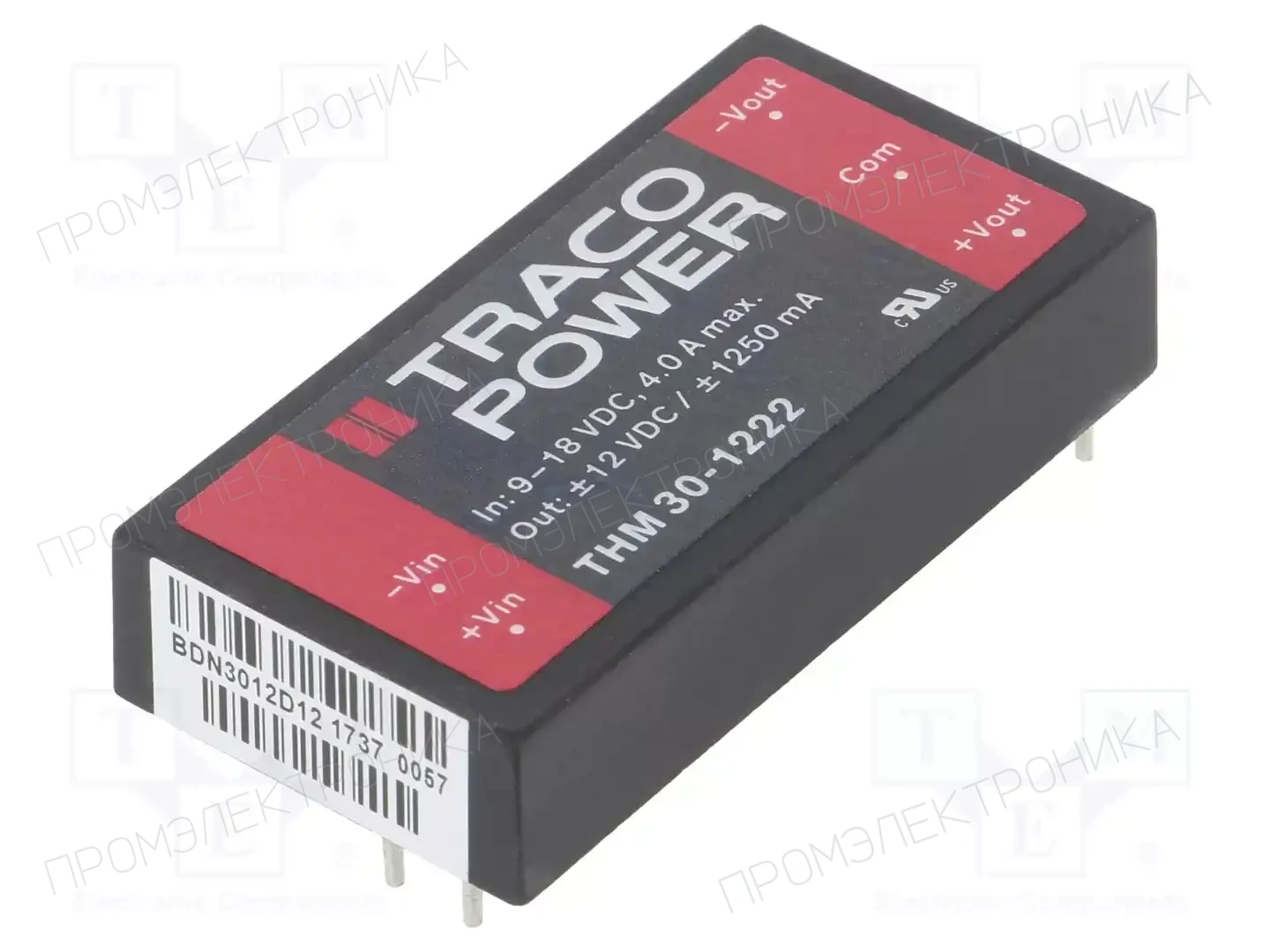 TRACO POWER THM 30-1222 — Преобразователи DC/DC