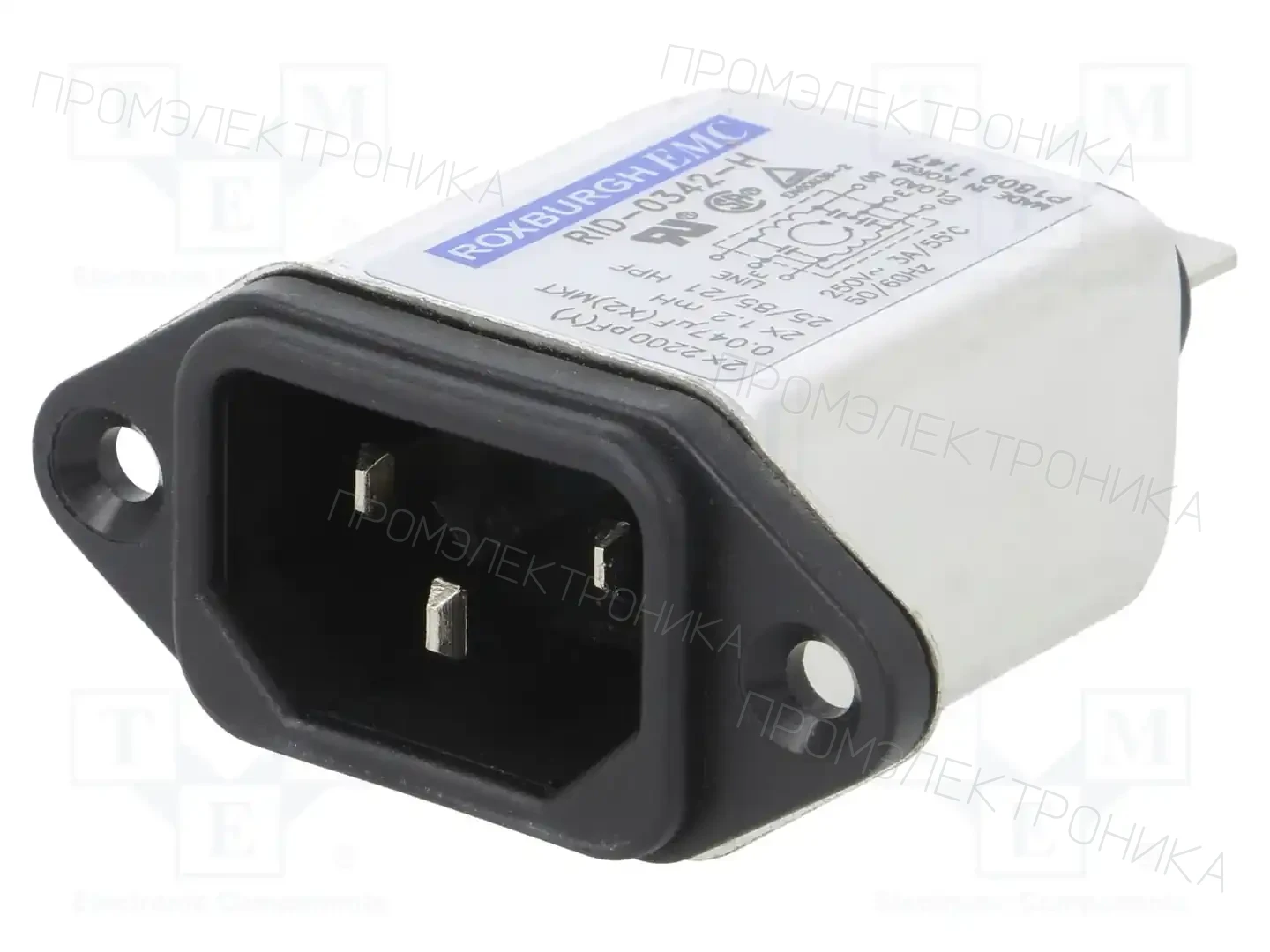 ROXBURGH EMC RID0342H — Разъемы IEC 60320