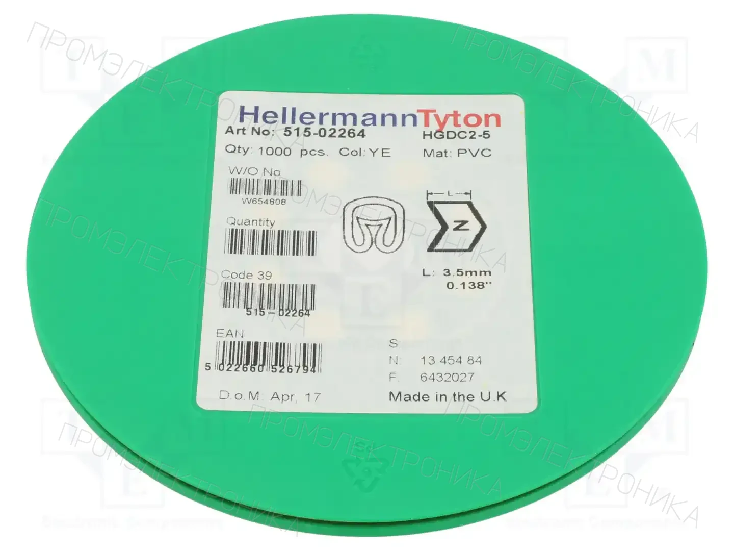 HELLERMANNTYTON 515-02264 — Маркеры проводов