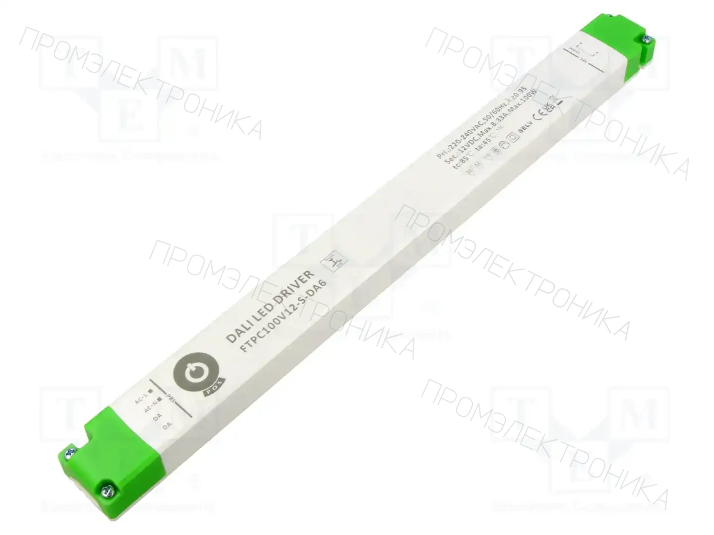 POS FTPC100V12-S-DA6 — Блоки питания для LED
