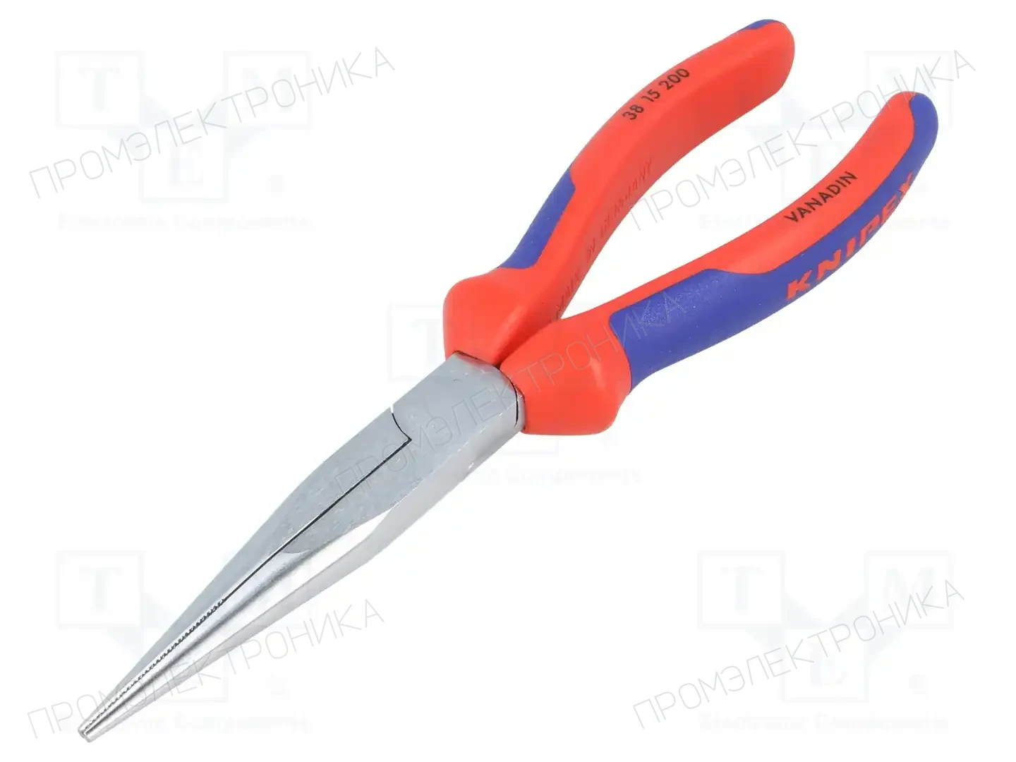 KNIPEX 38 15 200 — Клещи-кусачки плоские и полукруглые