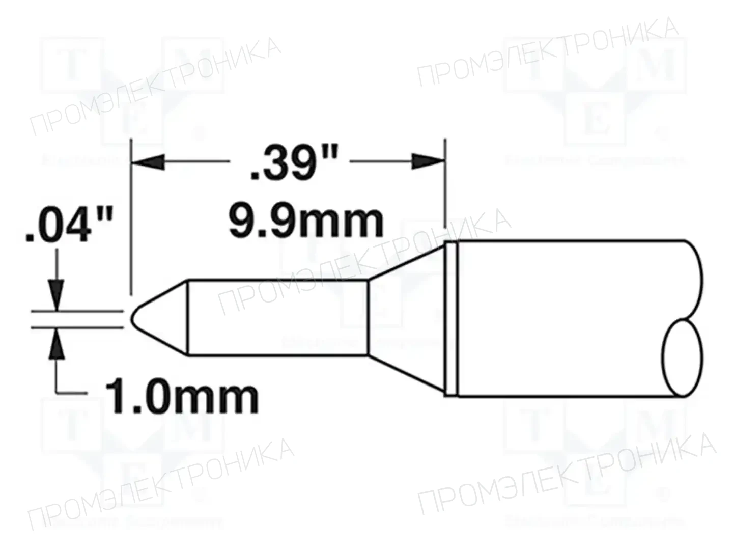 METCAL CVC-9CN0010S — Жала паяльников