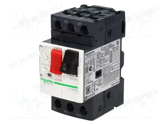 SCHNEIDER ELECTRIC GV2ME04 — Выключатели двигательные