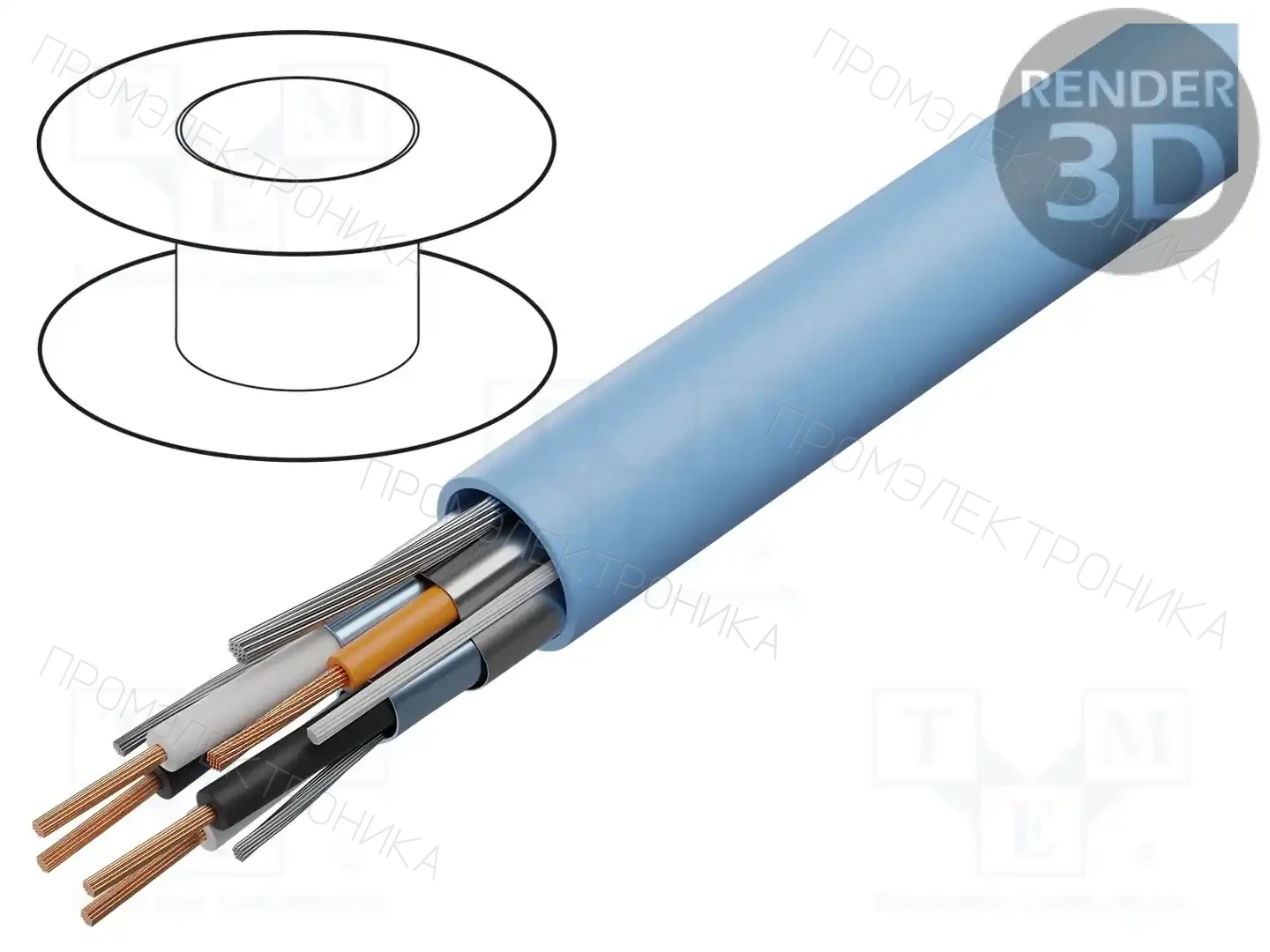 BELDEN 1474A 0061000 — Провода многожильные экранированные