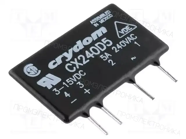 SENSATA / CRYDOM CX240D5 — Реле SSR однофазные
