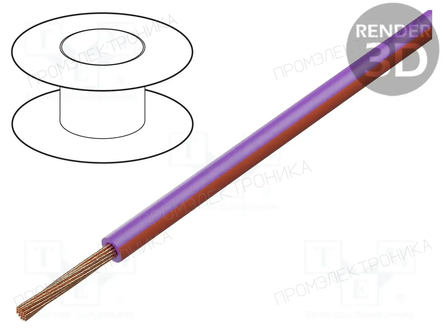 BQ CABLE LGY2.5-VI/RD — Провода одножильные - тросик