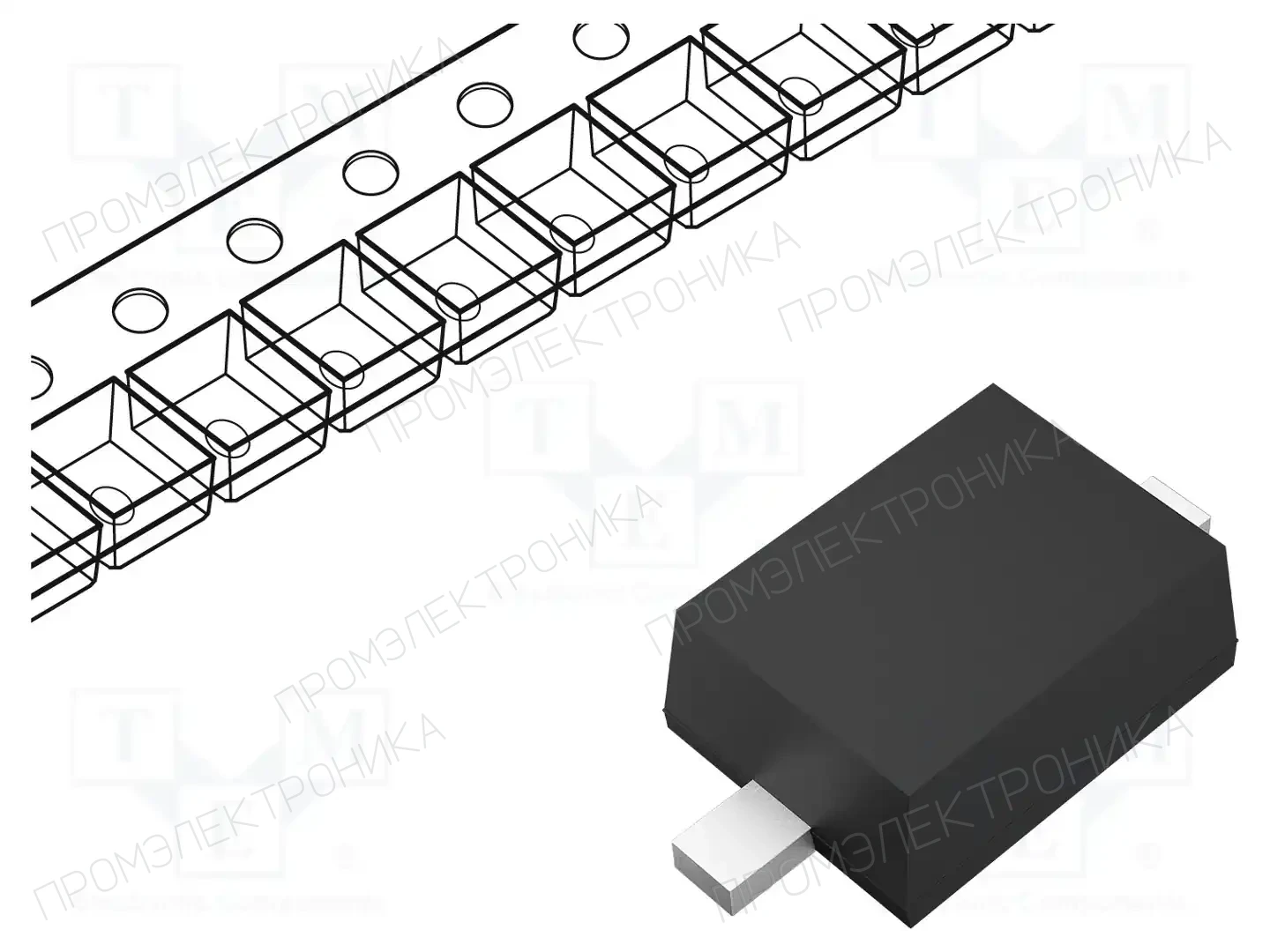 onsemi MM5Z10VT1G — Стабилитроны SMD