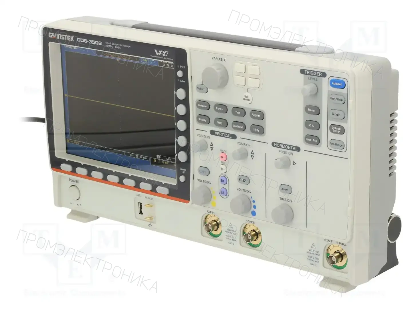 GW INSTEK GDS-3502 — Осциллоскопы цифровые