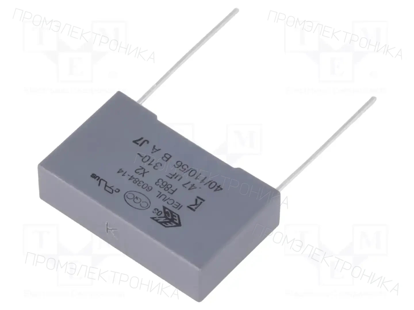 KEMET F863DE474K310R — Пленочные конденсаторы ТНТ