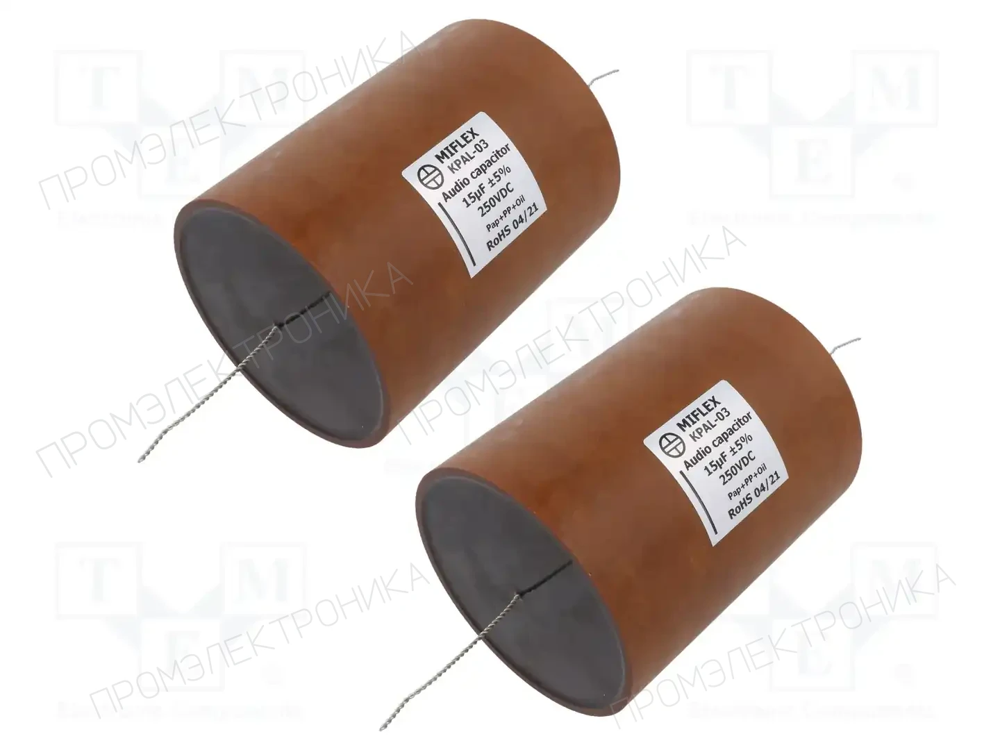 MIFLEX SOLUTIONS KPAL03F615J — Полипропиленовые конденсаторы аудио