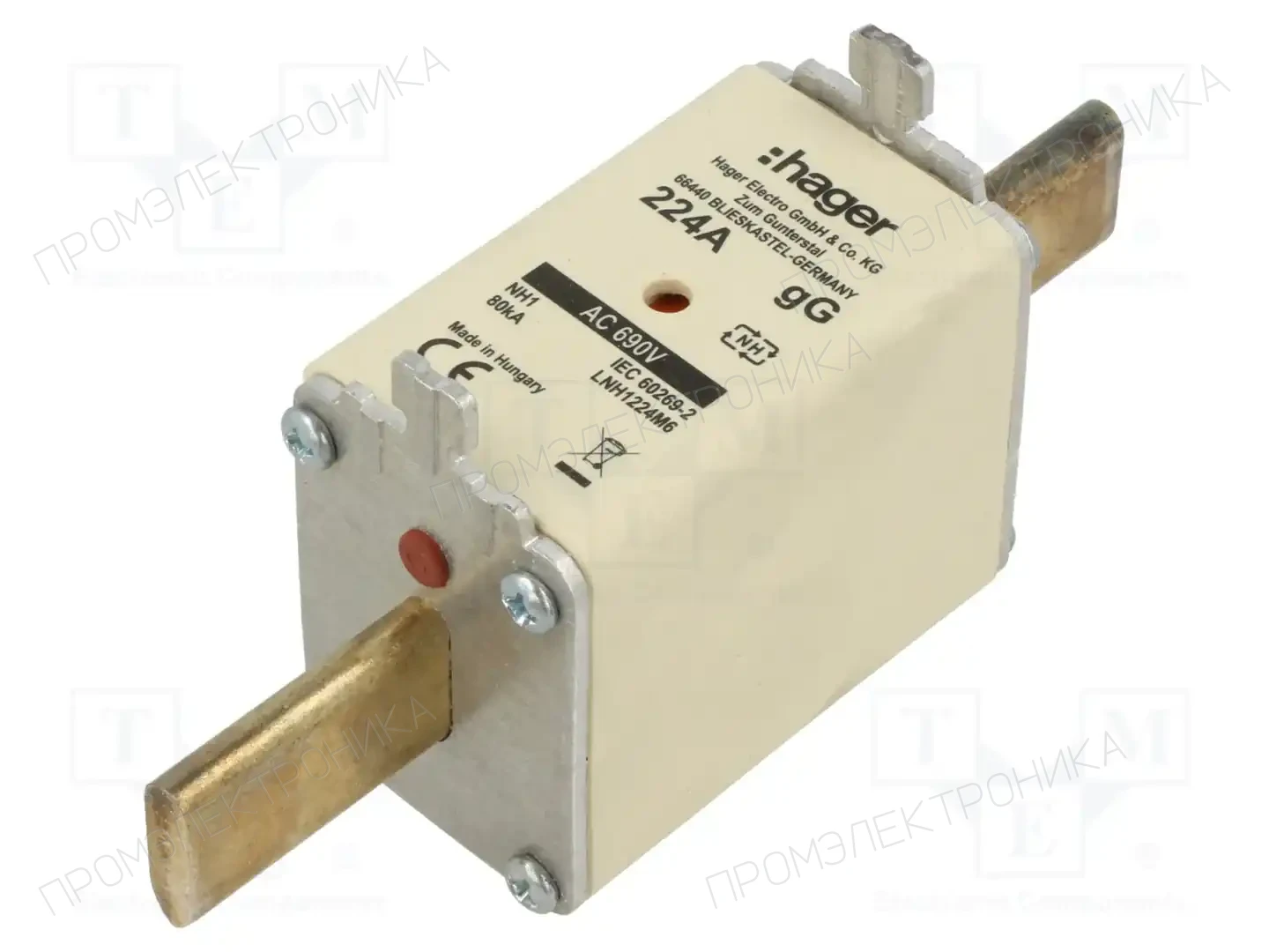 HAGER LNH1224M6 — Предохранители NH