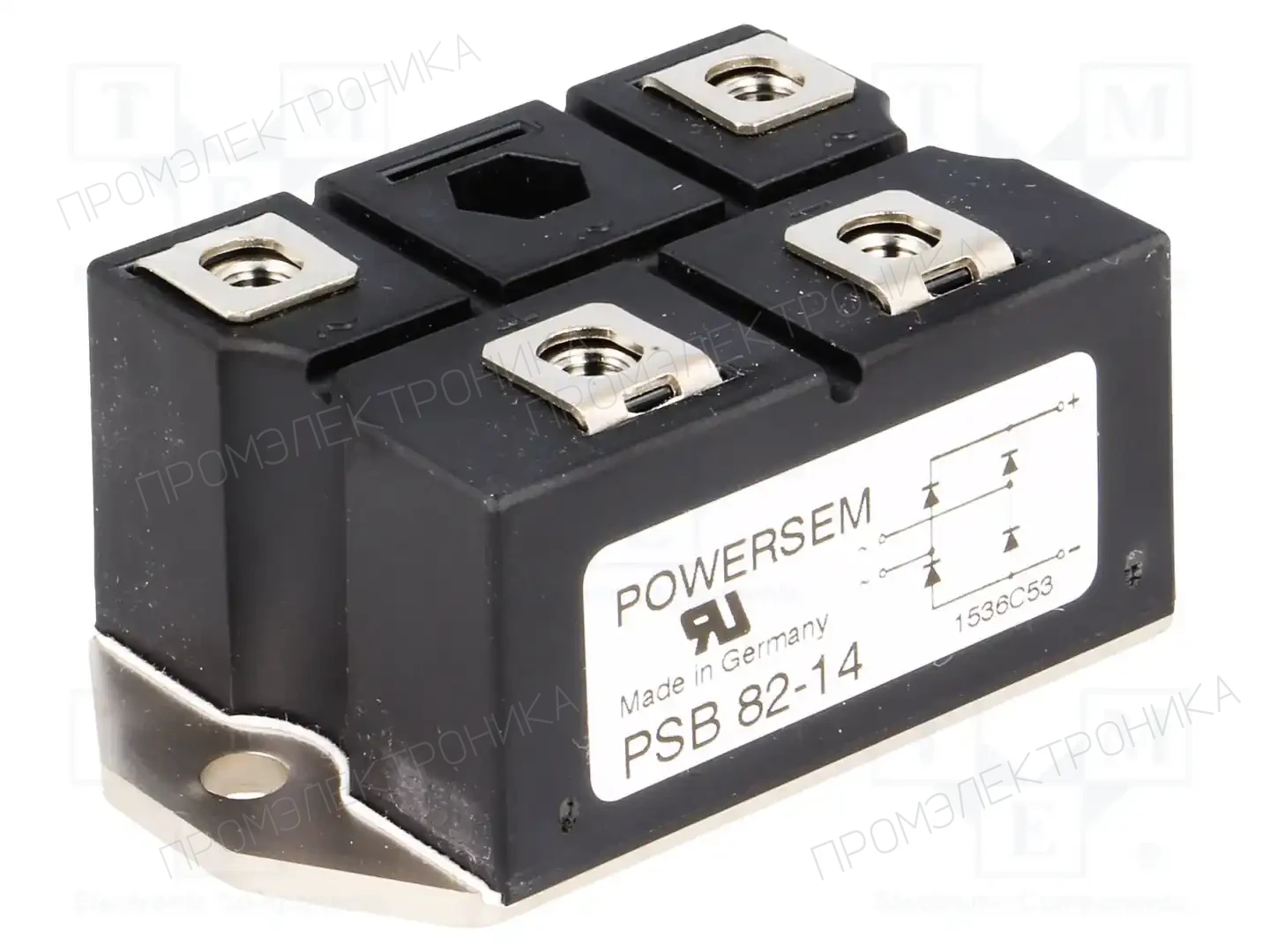 POWERSEM PSB 82/14 — Однофазные мосты диодные - остальные