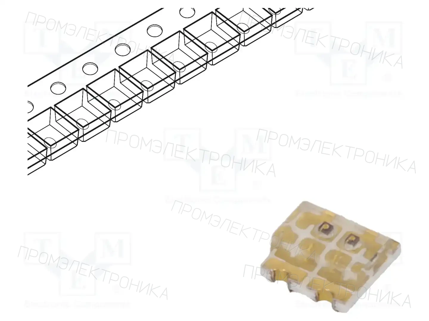 REFOND RF-P1S196TS-B51 — Светодиоды SMD цветные