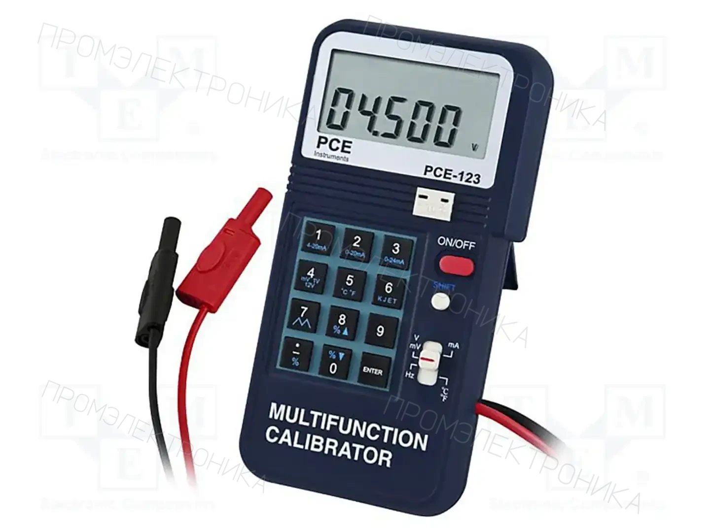 PCE INSTRUMENTS PCE-123 — Калибраторы
