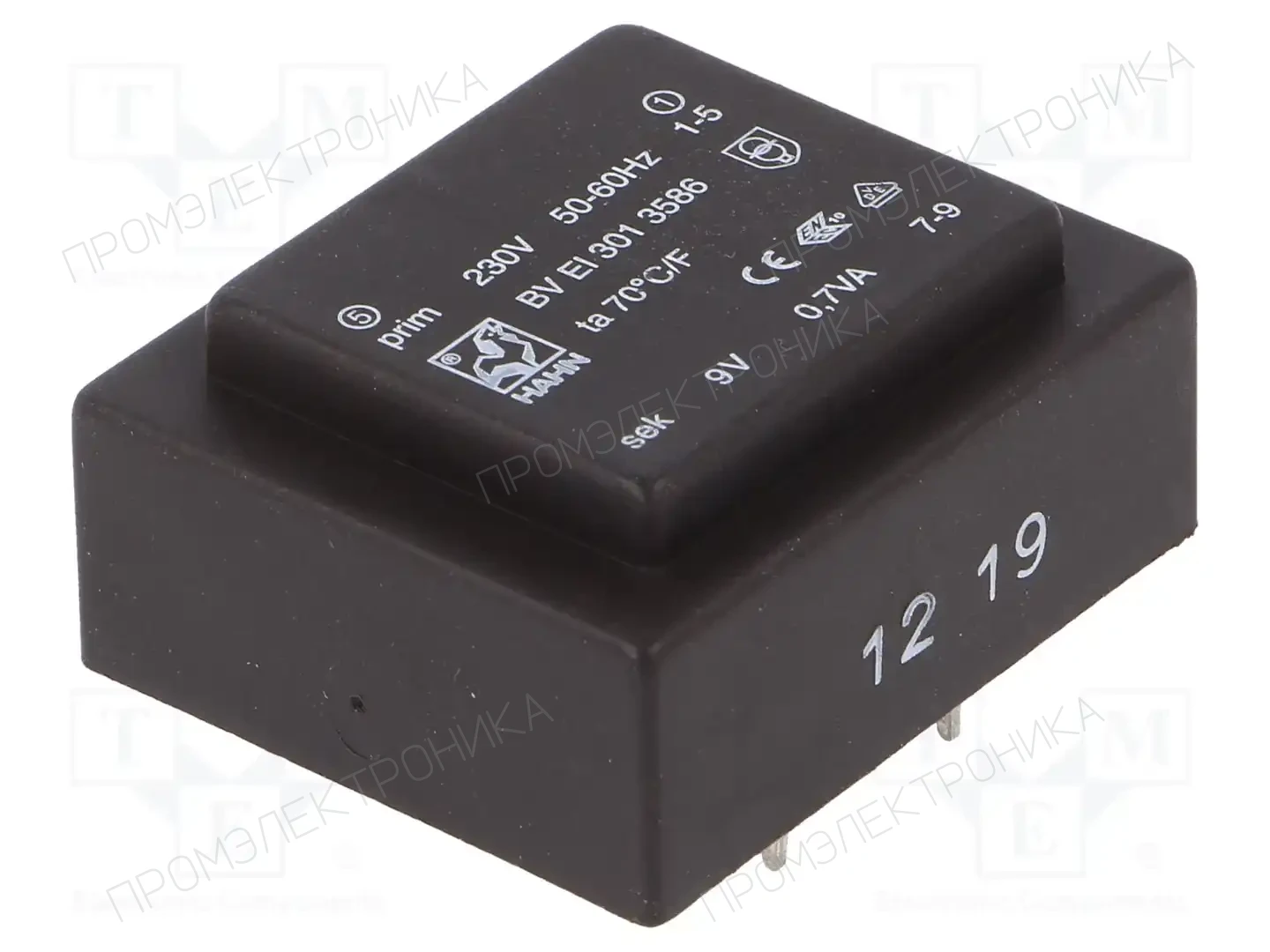 HAHN BV EI 301 3586 — Трансформаторы PCB