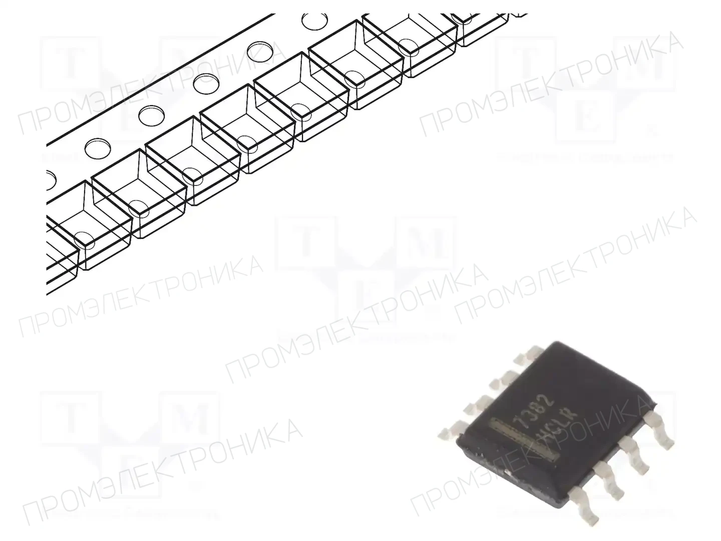 onsemi FAN7382MX — Драйверы MOSFET/IGBT