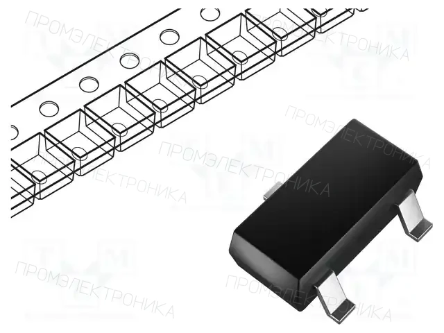 ROHM SEMICONDUCTOR BZX84C3V0LT116 — Стабилитроны SMD