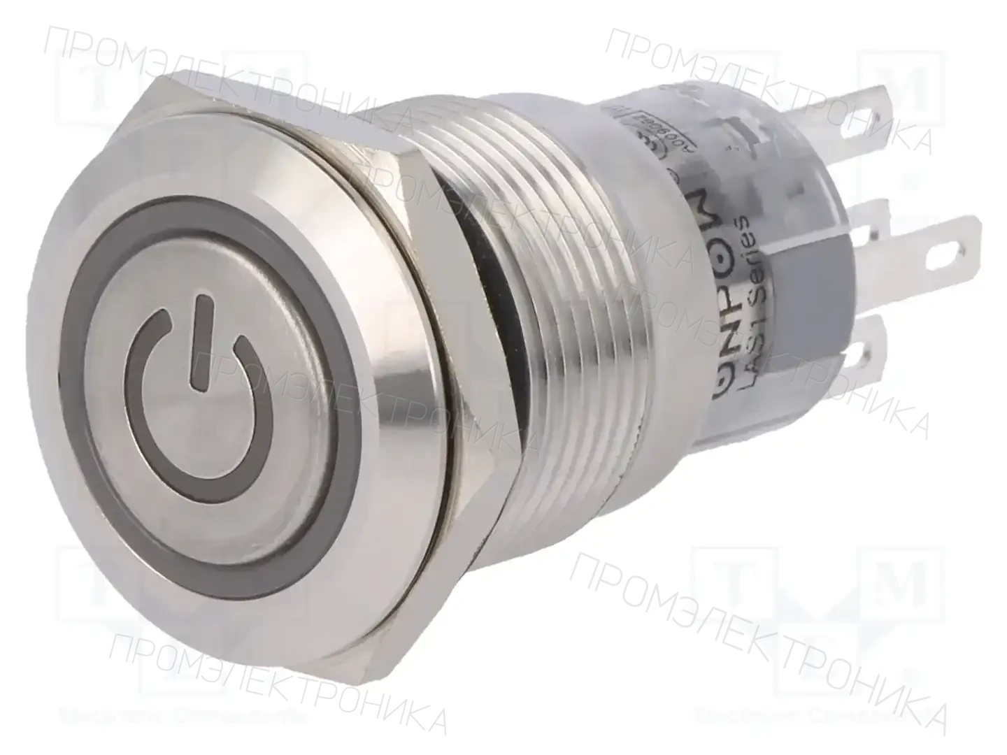 ONPOW LAS1-AGQ-11ET/R/12V/S — Переключатели кнопочные
