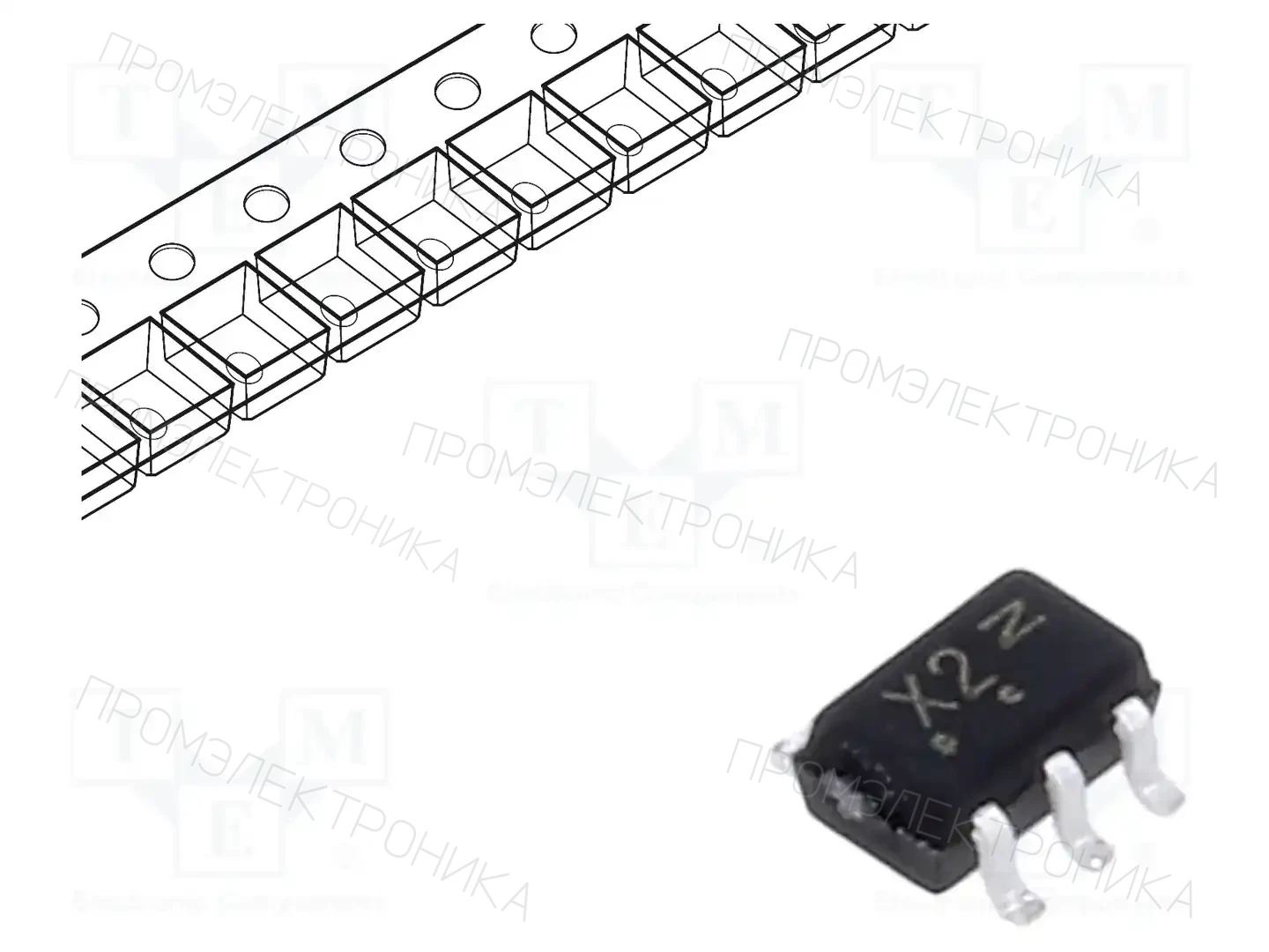 onsemi NUP4114UCLW1T2G — Диоды защитные - сборки