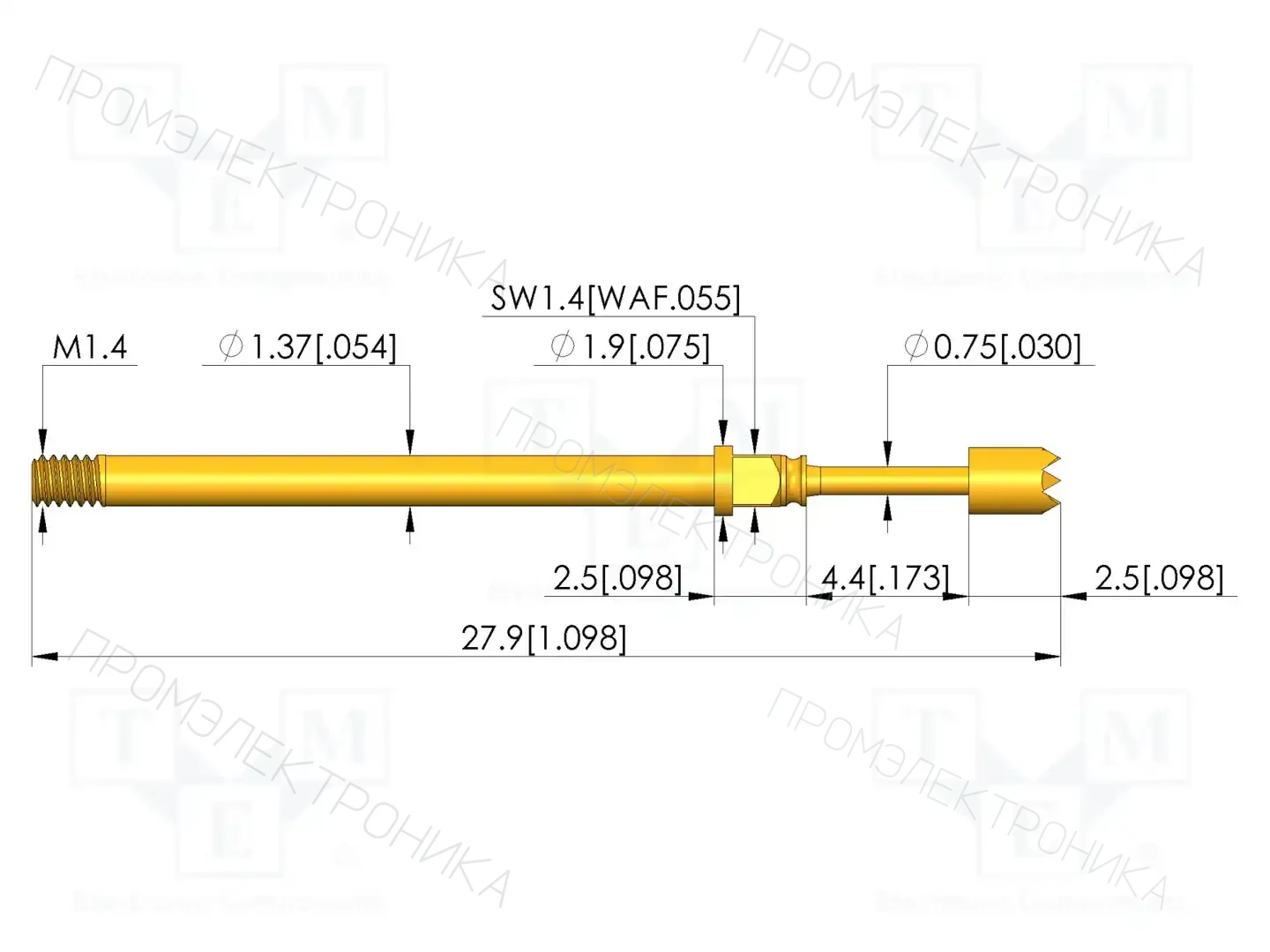 INGUN GKS-899 306 180 A 0702 M — Измерительные щупы