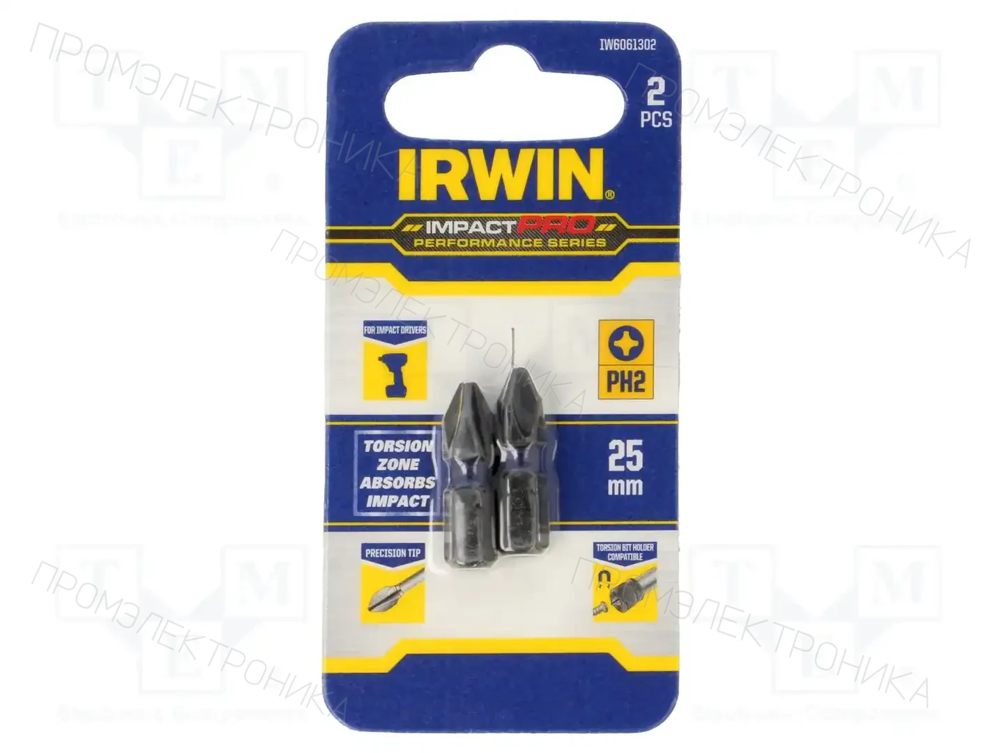IRWIN IW6061302 — Наконечники для отверток