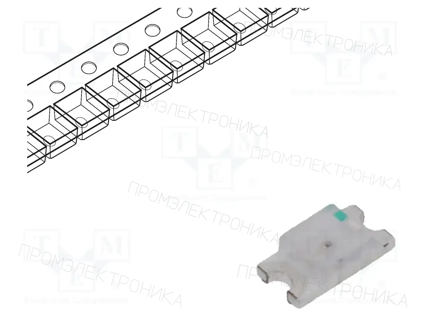 OPTOSUPPLY OSTC3236C1E — Светодиоды SMD цветные