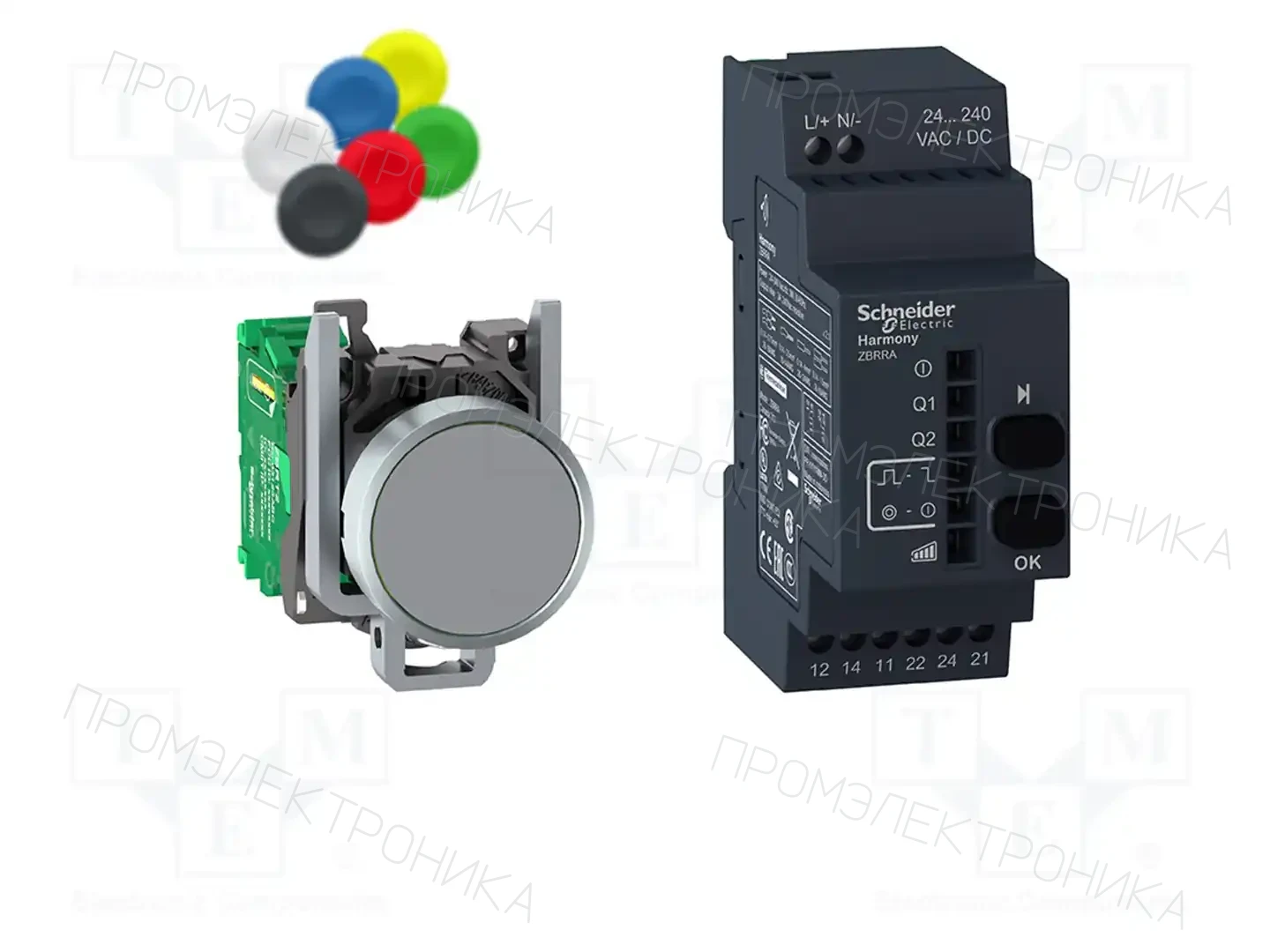 SCHNEIDER ELECTRIC XB4RFA02 — Переключатели панельные стандартные 22мм