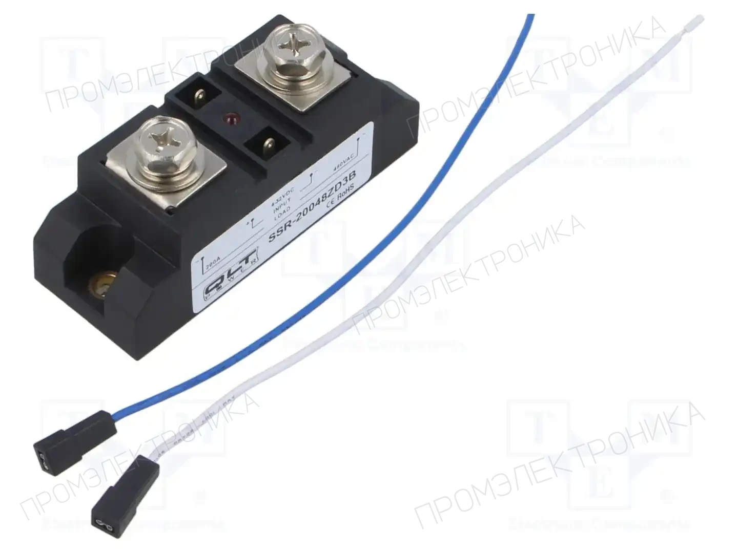 QLT POWER SSR-20048ZD3B — Реле SSR однофазные