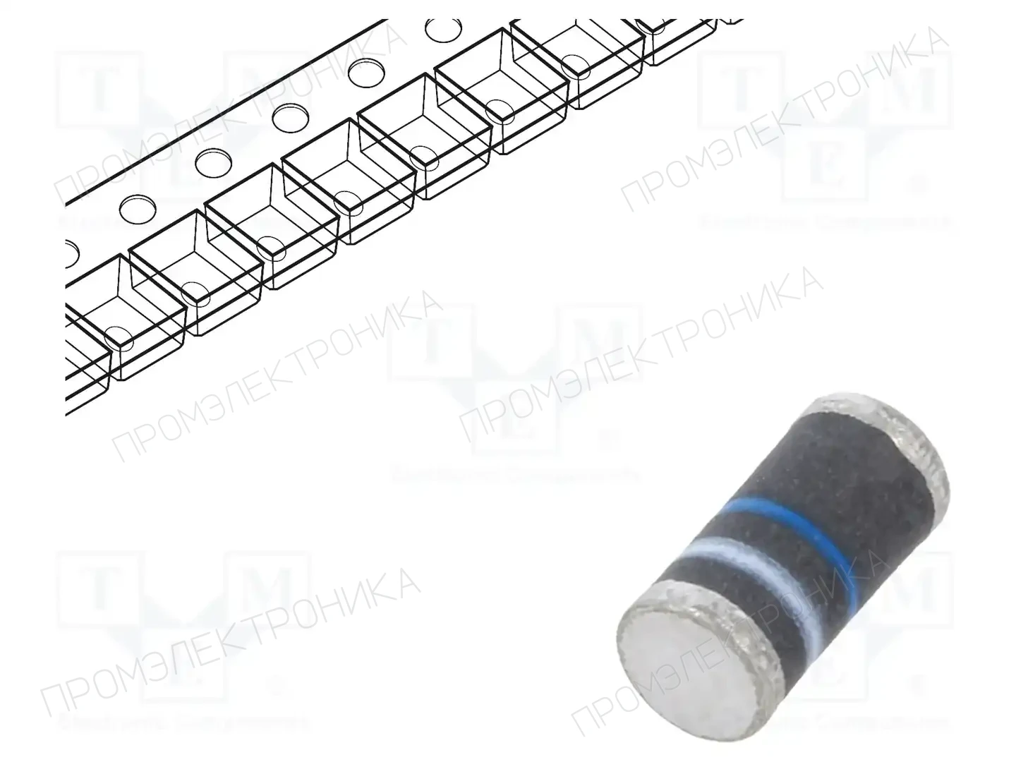 VISHAY GL41K-E3/96 — Универсальные диоды SMD
