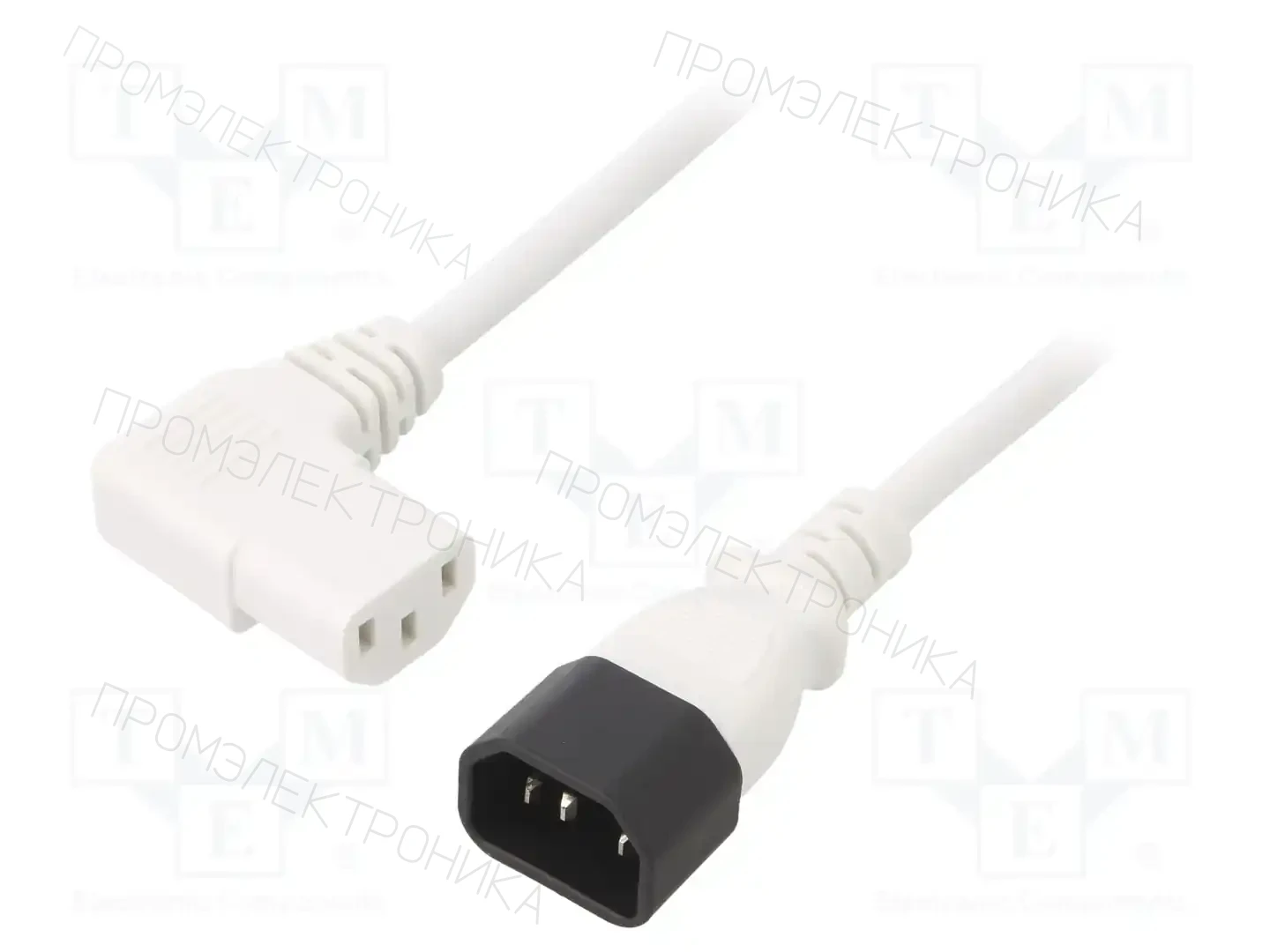 LIAN DUNG LT-602+511R H05VV-F 3X1.0 WHT 5M — Кабели питания компьютерные и универс