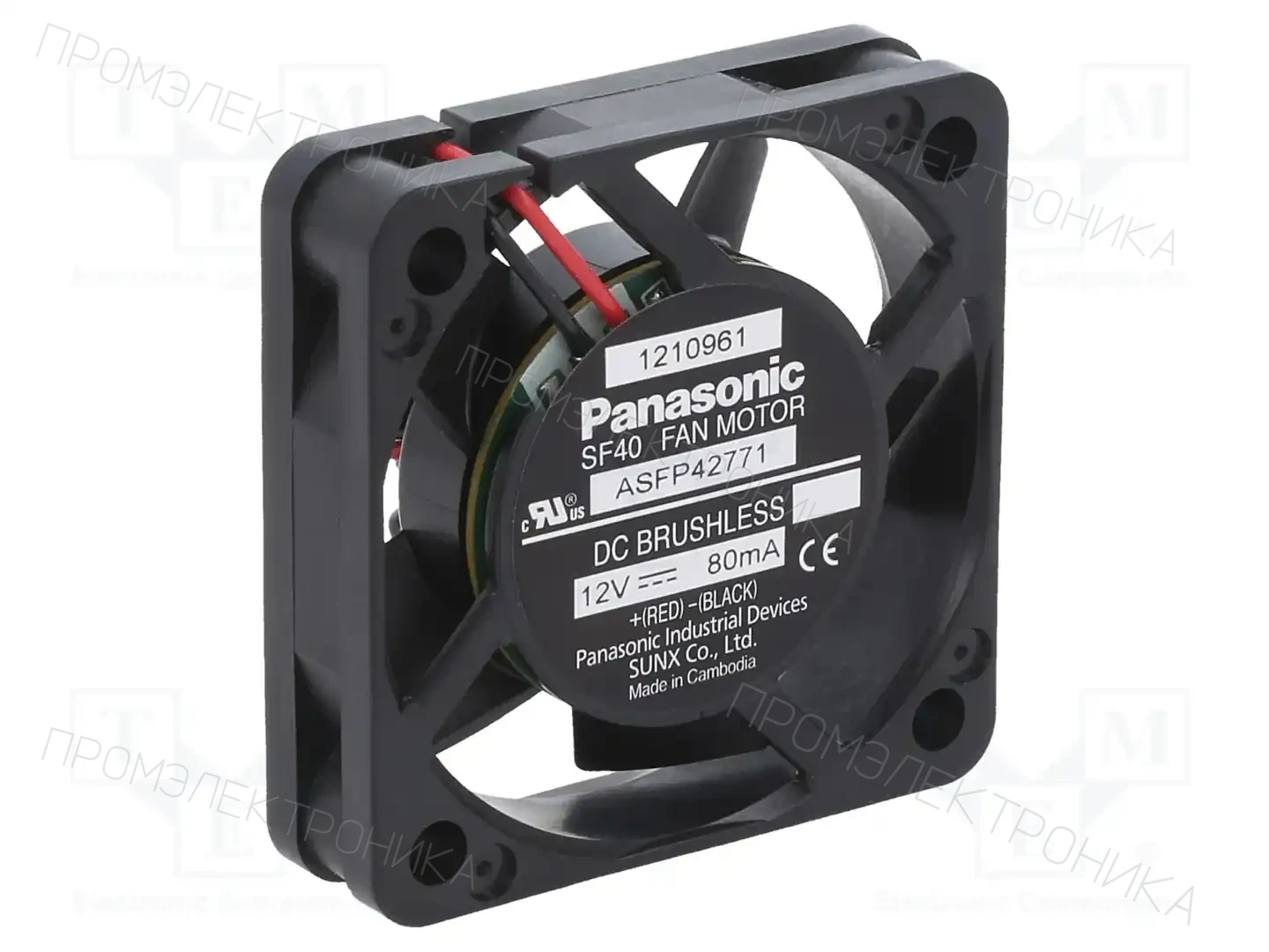 PANASONIC ASFP42771 — Вентиляторы DC 12V