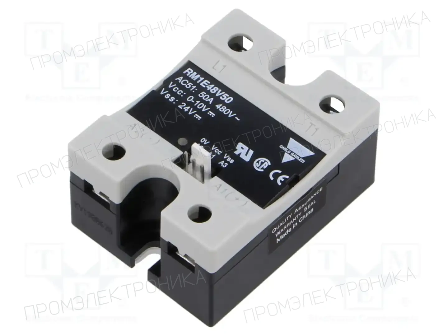CARLO GAVAZZI RM1E48V50 — Реле SSR однофазные