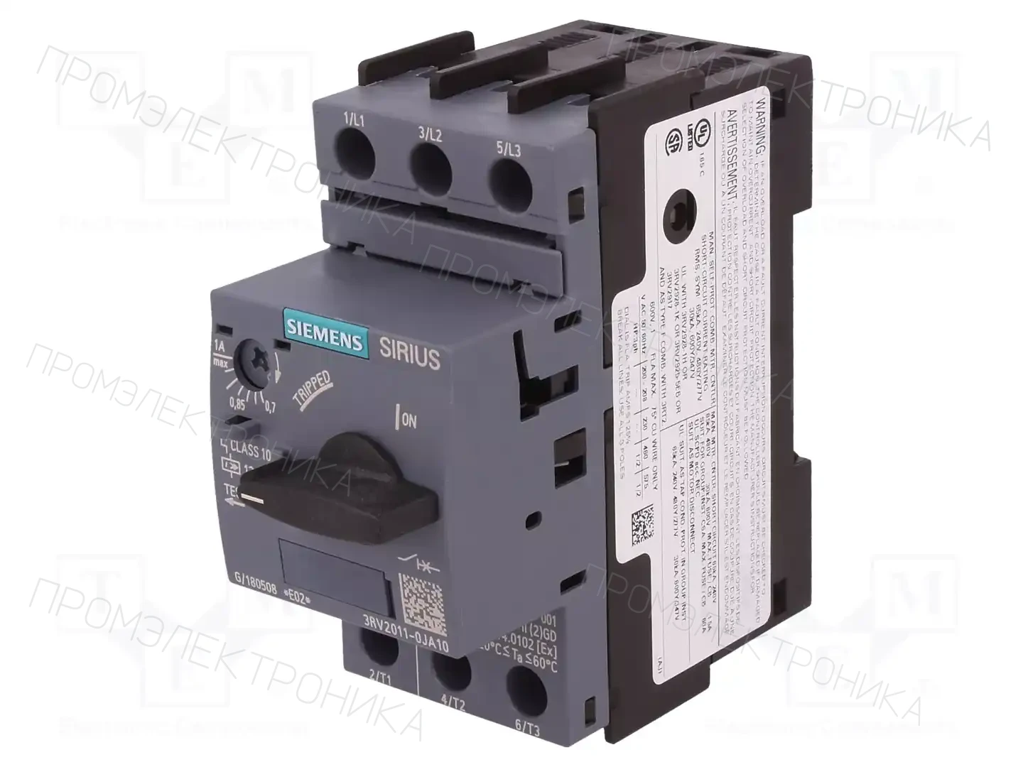 SIEMENS 3RV2011-0JA10 — Выключатели двигательные