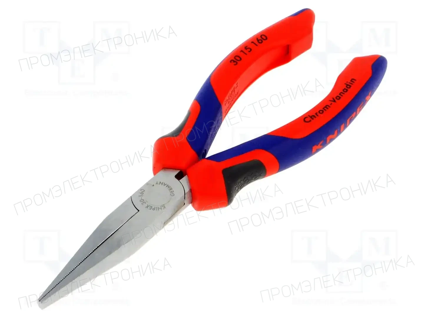 KNIPEX 30 15 160 — Клещи-кусачки плоские и полукруглые