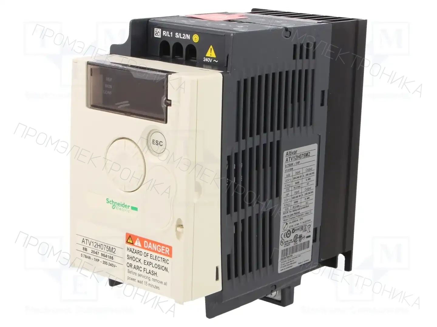 SCHNEIDER ELECTRIC ATV12H075M2 — Однофазные инверторы