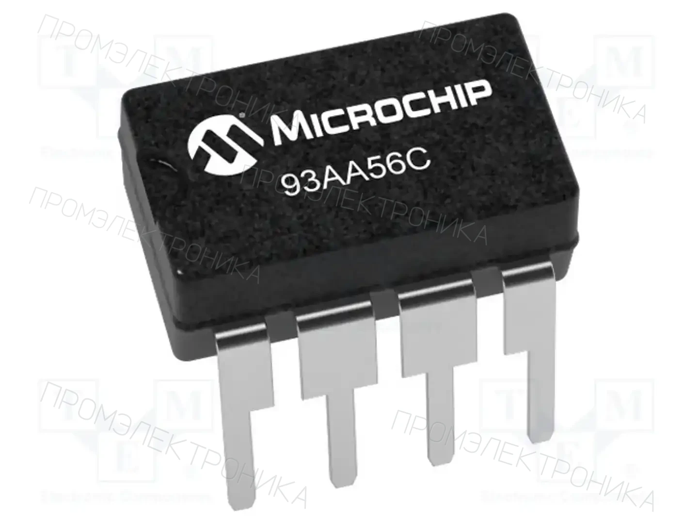 Microchip Technology 93AA56C-I/P — Памяти EEPROM последовательные