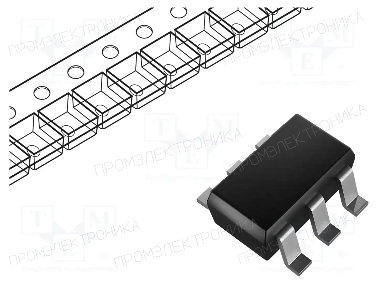 Microchip Technology MCP14T0517AT-E/CHVAO — Драйверы - микросхемы