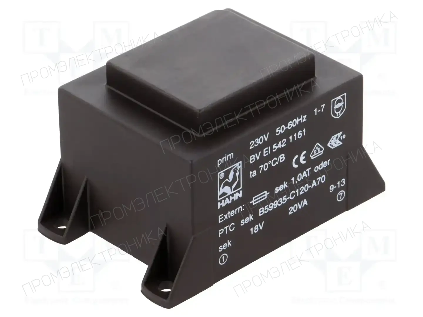 HAHN BV EI 542 1161 — Трансформаторы PCB